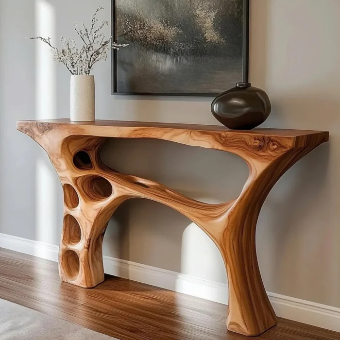 Driftline Sculptural Console